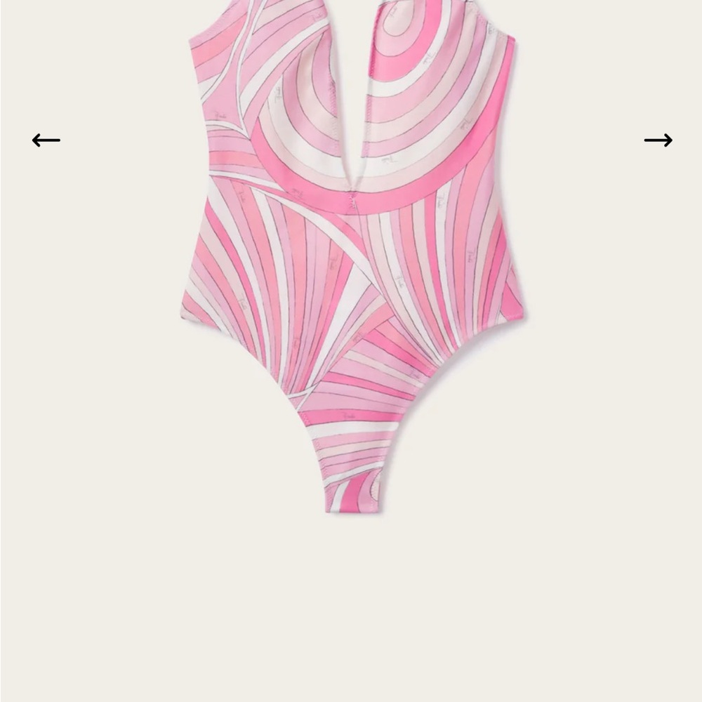 Emilio Pucci Iride Print Swimsuit